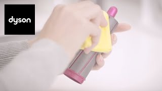 How to clean your Dyson Airwrap™ stylers attachments [upl. by Yemarej]