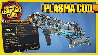 Borderlands 3  PLASMA COIL  ARMS RACE  Legendary Item Guide [upl. by Iden]