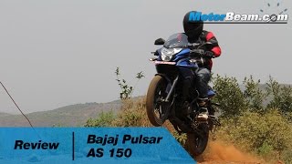 Bajaj Pulsar 150 AS  Review  MotorBeam [upl. by Tiedeman]