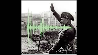 Benito Mussolini Speech in English rare [upl. by Hawthorn]