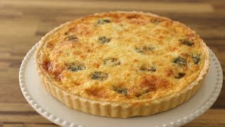 Spinach and cheese Quiche Recipe [upl. by Hajidak]