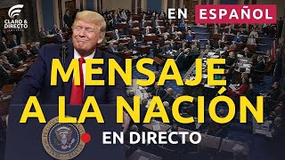 🔴 EN VIVO Y EN ESPAÑOL El presidente Trump con mensaje a la nación en el Congreso  4325 [upl. by Euginomod]