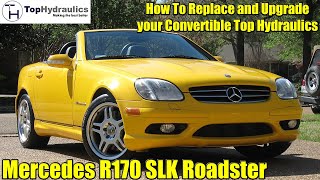 Mercedes R170 SLK  Chapter 4  How To Replace The Trunk Lid Cylinders [upl. by Thorin333]