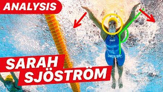 PERFECT BUTTERFLY  Sarah Sjöström Stroke Analysis [upl. by Keraj]