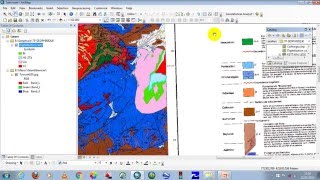 Comment digitalizer une carte géologiques [upl. by Terces]