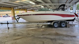 I bought a Boat 2002 Chaparral 220 SSI restoration [upl. by Rosenthal]