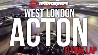 Flying Lap  TeamSport Karting West London Acton [upl. by Beatrisa]