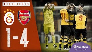 🚀AARON RAMSEY WITH A ROCKET  Galatasaray 14 Arsenal  Highlights  Dec 9 2014 [upl. by Agostino]