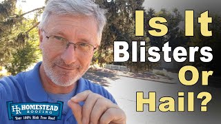 Whats The Difference Between Blisters And Hail Damage [upl. by Sivartal]