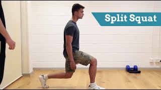 How to do the perfect SPLIT SQUAT technique and common mistakes [upl. by Raney167]