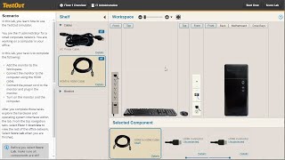 Using TestOuts LabSim Simulator Demo [upl. by Steffen53]