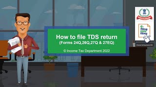 How to file TDS return [upl. by Nylodnarb814]