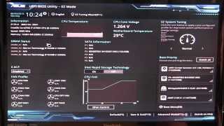 ASUS Z170A Motherboard BIOS Overview [upl. by Nosral]