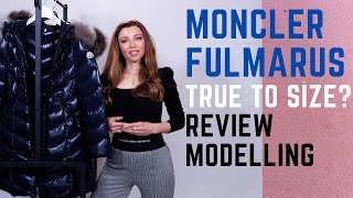 MONCLER FULMARUS TRUE TO SIZE COMPARISON REVIEW [upl. by Ecnaret]