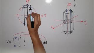 Coordenadas Cilíndricas Volumen [upl. by Attenrev392]