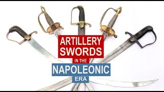 Royal Artillery Swords in the Napoleonic Era [upl. by Dnar471]