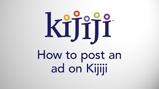 How to Post an Ad on Kijiji [upl. by Bocoj]