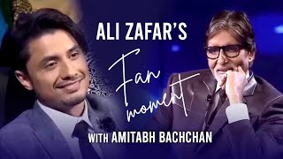 Ali Zafars fan moment with Amitabh Bachchan  Kill Dil Cast  KBC [upl. by Warms376]