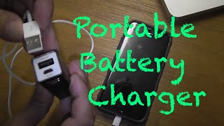 How to use a portable battery charger [upl. by Sidonia961]