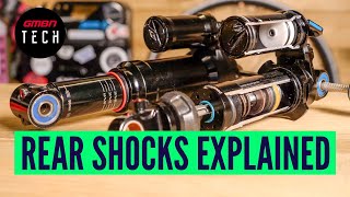 MTB Shock Tech  Everything You Need To Know About Mountain Bike Rear Suspension [upl. by Melva752]