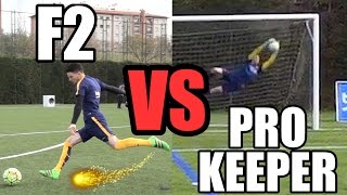 EPIC BATTLE  F2 VS PRO KEEPER [upl. by Jews]