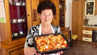 Pasta Grannies share Nonna Igeas timballo from Abruzzo [upl. by Mallin255]