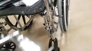 Drive wheelchair leg rest install [upl. by Donata698]