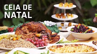 CEIA DE NATAL 2017  CARDÁPIO COMPLETO Sem gastar muito  Gourmet a dois [upl. by Enelrahc]