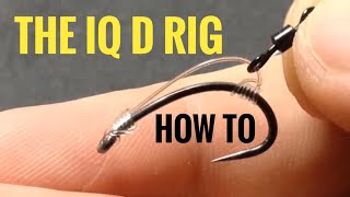 How to tie the IQ D carp rig [upl. by Sheffy]