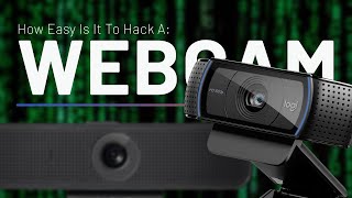 How Easy Is It To Hack A Webcam In 2021 [upl. by Tades393]