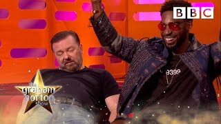 Ricky Gervais amp Tinie Tempah talk taxidermy  The Graham Norton Show  BBC [upl. by Etteniuq]