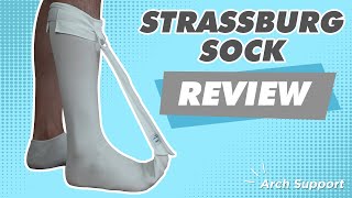 The Strassburg Sock  Best Night Splint For Plantar Fasciitis [upl. by Regnig]