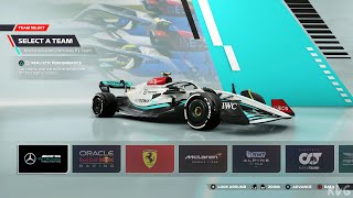 F1 22  All Cars amp Drivers PS5 UHD 4K60FPS [upl. by Fulks]