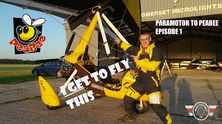 Flexwing Microlight Vlog  Episode 1 Learning to fly a flexwing [upl. by Cece]