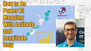 How to Do Power BI Mapping With Latitude and Longitude Only [upl. by Annay]