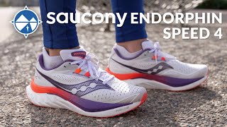 Saucony Endorphin Speed 4 Review  Bringing Back the Speed [upl. by Lemrahc]