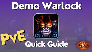 Demonology Warlock The War Within Guide  TWW Season 1 [upl. by Arria]