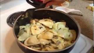 How to cook frozen Pierogies Polish style [upl. by Suu993]