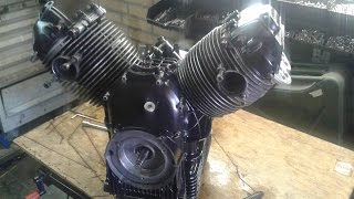 MOTO GUZZI ENGINE [upl. by Llerdnod567]