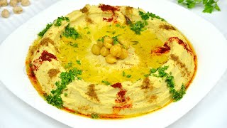 Hummus libanez  Hummus recipe  JamilaCuisine [upl. by Deny]