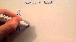 Fractions to Decimals  Corbettmaths [upl. by Savdeep]