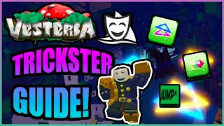 Vesteria  Trickster Guide StatSkills Equipment Tips and Tricks [upl. by Burkhard]