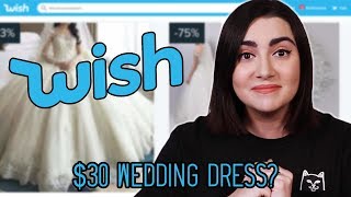 I Tried Wedding Dresses From Wish [upl. by Keir448]