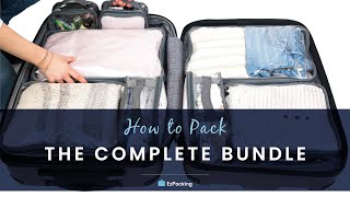 How to Use Packing Cubes for Checked Suitcase [upl. by Avan]