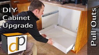 How to Build amp Install Pull Out Shelves  DIY Guide [upl. by Llevel]