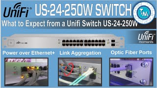 Unifi Switch 24 250 watts – Uses Configuration amp Quick Setup [upl. by Elfreda]