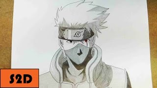 How To Draw Kakashi [upl. by Crudden153]