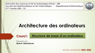 AO Cours1 L2 Informatique [upl. by Manuel]