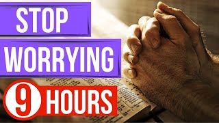 Bible Verses for Sleep Overcome Worry Scriptures [upl. by Idihc354]