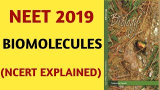 NCERTChapter 9BiomoleculesClass 11Quick Revision SeriesNEETAIIMS2019By Beats For Biology [upl. by Fayola]